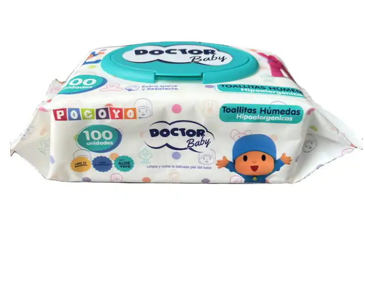 Babi Ganics Glanweithdra Dwylo Wipes