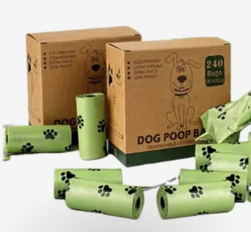Bag Sbwriel Starch Anifeiliaid Anwes Compostable